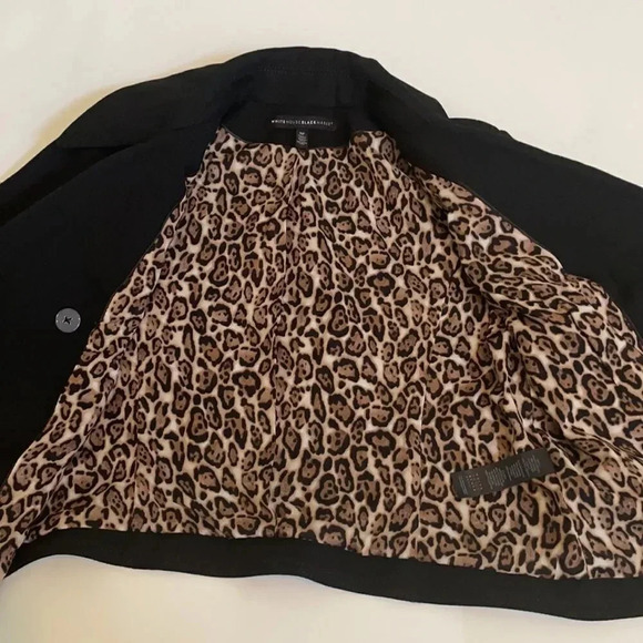 White House Black Market Double Breasted Cropped Blazer, women’s sz small Petite - Picture 12 of 14